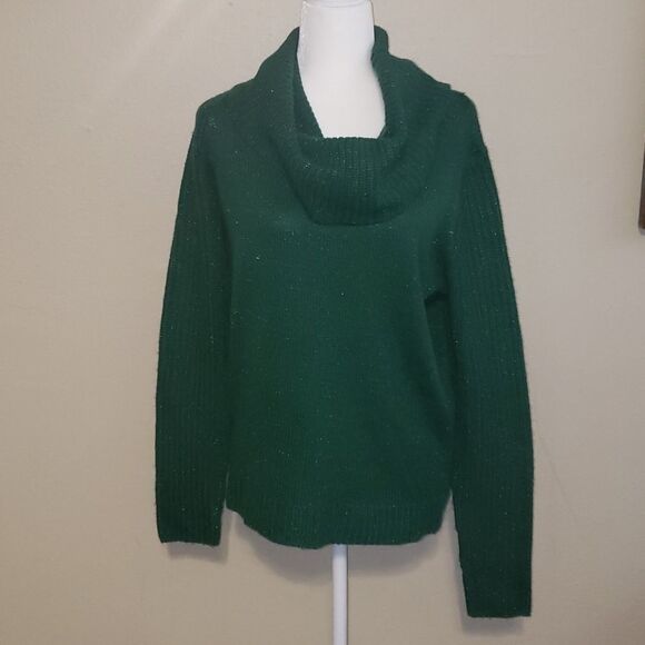 Faded Glory Green Sweater - Picture 1 of 4